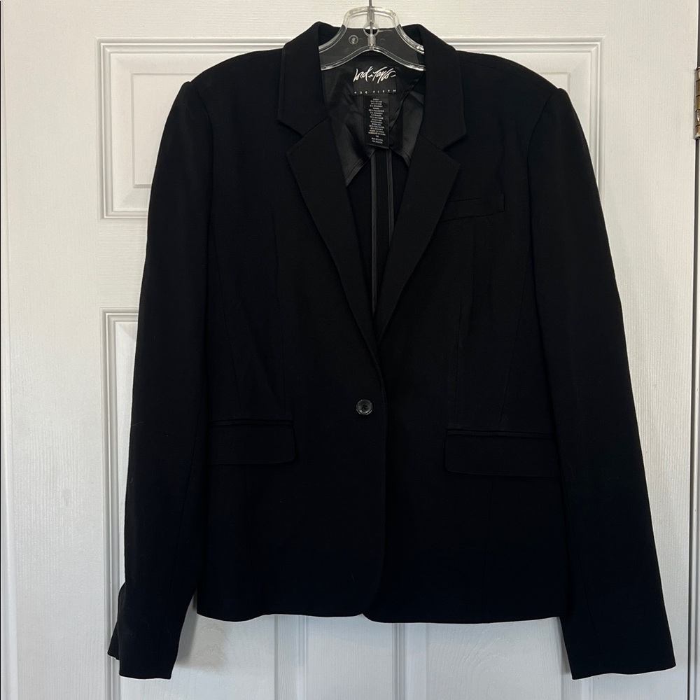 Lord & Taylor Black Women's Blazer